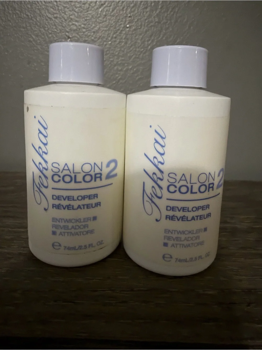 Fekkai Salon Color 2 Developer -2 pack brand new